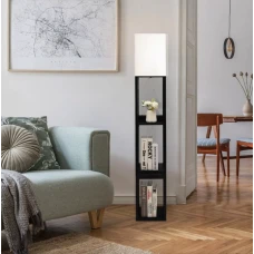 Підлогова лампа Costway Alampia торшер з шухлядою