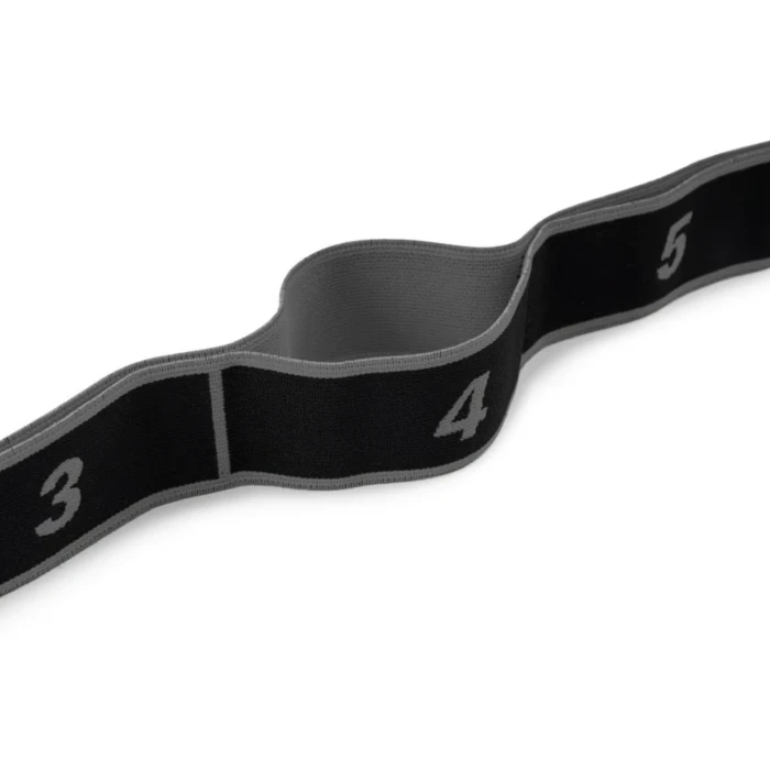 Резинка для фитнеса с петлями 12-30кг HS-N904GB черная