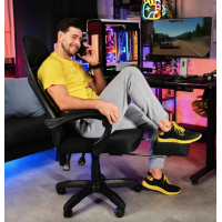 Геймерское кресло Di Volio Sporte черный