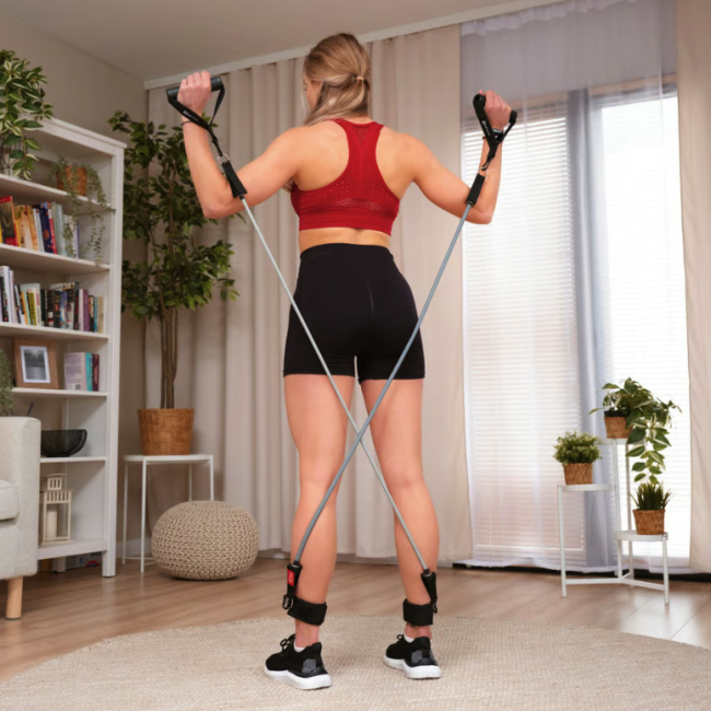 Набір резинок з еспандерами Hop-Sport HS-R060RT