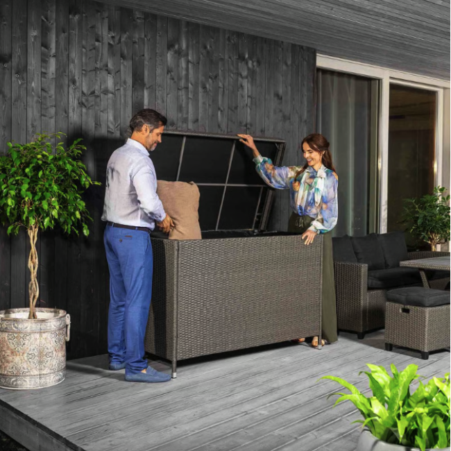 Сундук для хранения Di Volio Varise 740 L серый