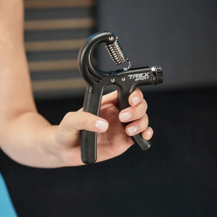 Набір еспандерів регульованих 5-60кг Trex Sport TX-002HGB чорно-сірий