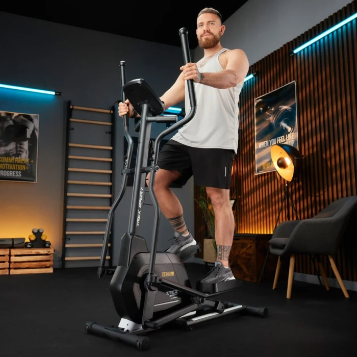 Орбитрек Trex Sport TX-700CT Steel черный магнитный