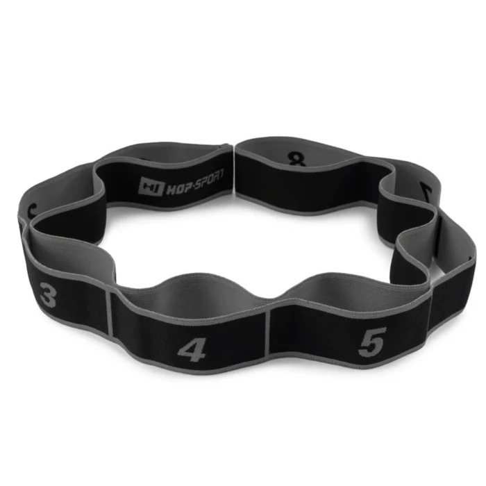 Резинка для фитнеса с петлями 12-30кг HS-N904GB черная