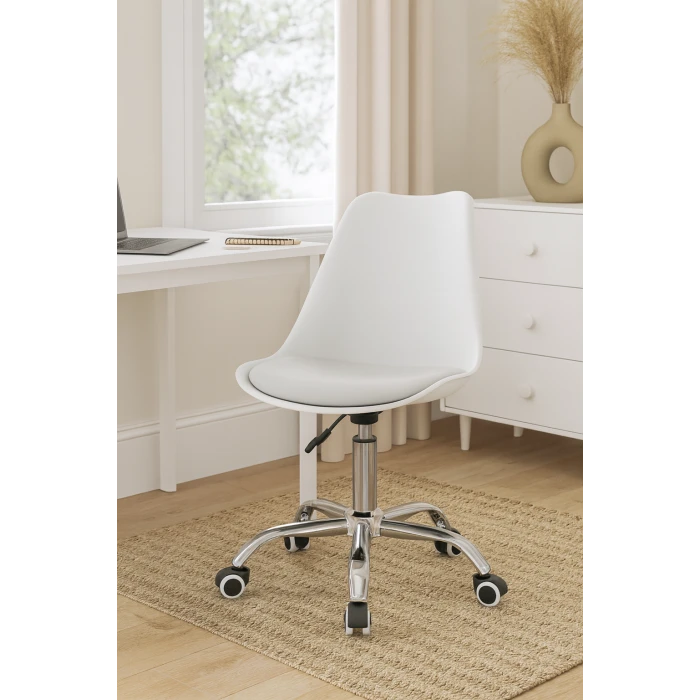 Офісне крісло Leobert Alba білий