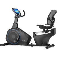 Горизонтальный велотренажер Gymtek XBR6000 электромагнитный синий