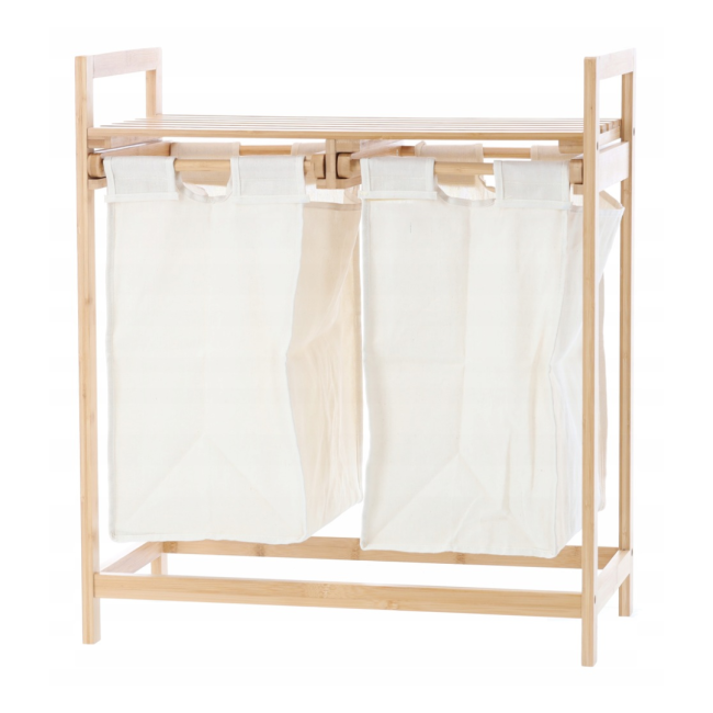 Бамбуковая корзина Chomik ICE для белья