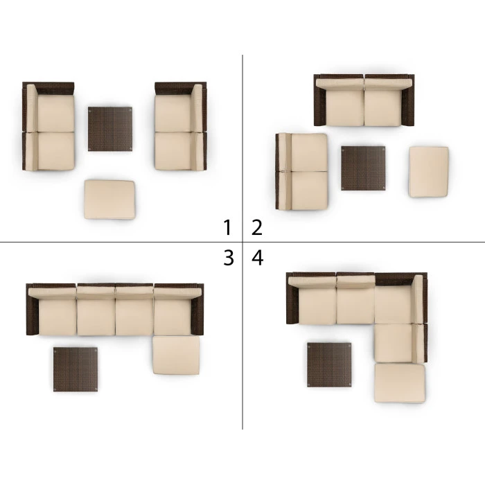 Садовая мебель Di Volio MODENA Black