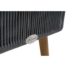 Комплект садових меблів Di Volio Matera Сірий/Світло-сірий