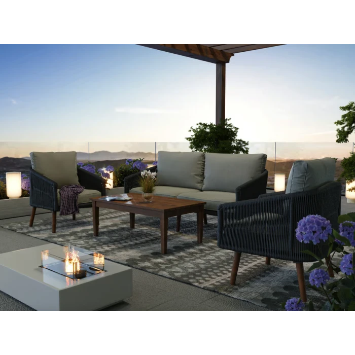 Комплект садовой мебели Di Volio Matera Серый/Светло-серый