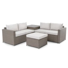 Комплект садових меблів Di Volio Sondrio Бежевий/Кремовий