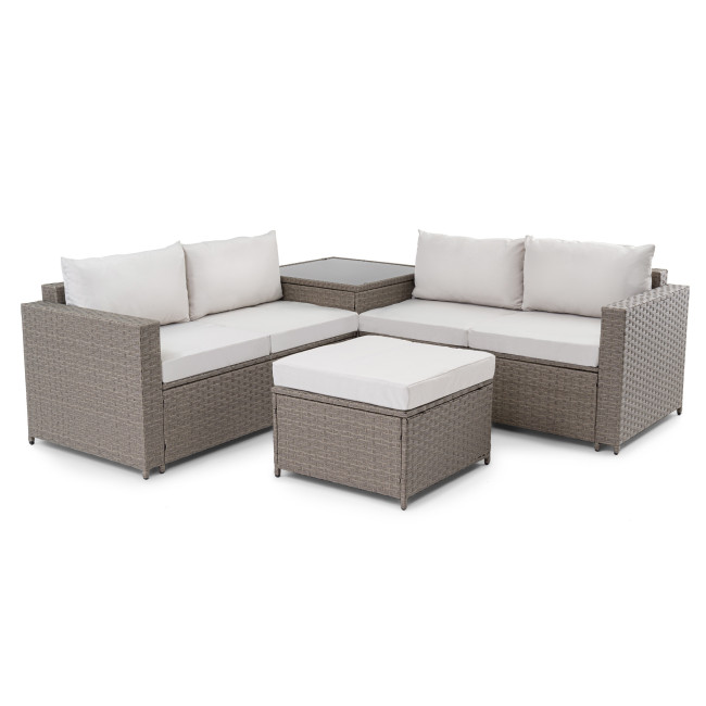 Комплект садових меблів Di Volio Sondrio Бежевий/Кремовий