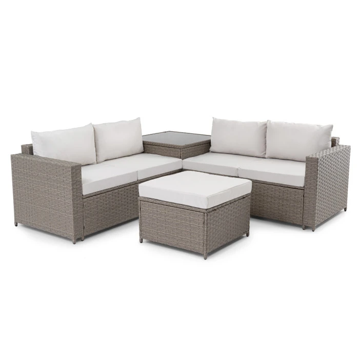 Комплект садових меблів Di Volio Sondrio Бежевий/Кремовий