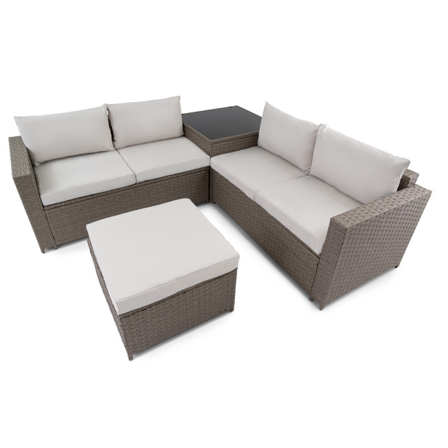 Комплект садових меблів Di Volio Sondrio Бежевий/Кремовий