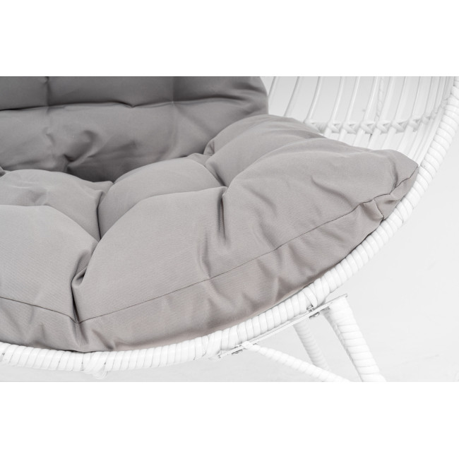 Садове крісло Di Volio Arancia біло-сірий