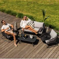 Комплект садових меблів Di Volio Paso сірий