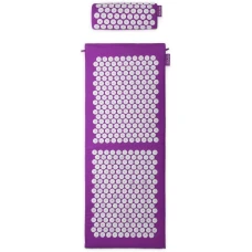 Килимок акупунктурний з валиком Gymtek фіолетовий