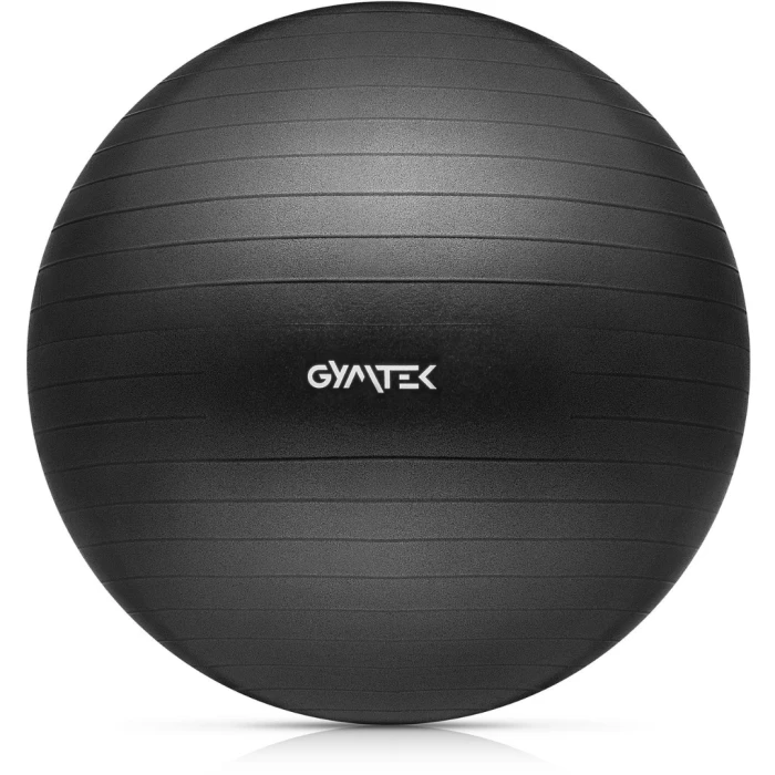 Фитбол Gymtek 65см черный + насос