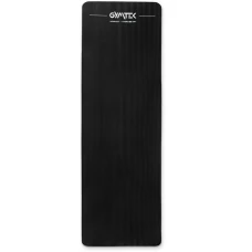 Коврик (мат) для йоги и фитнеса Gymtek NBR 1см черный