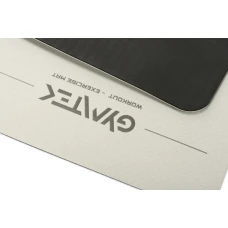 Килимок (мат) для фітнесу та йоги Gymtek Premium TPE 0,6см сіро-чорний