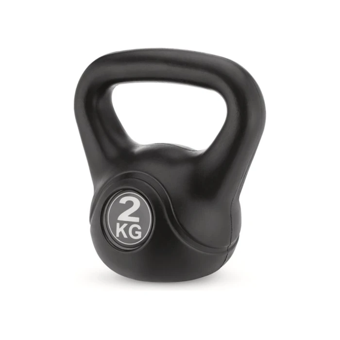 Гиря виниловая Gymtek 2кг черный