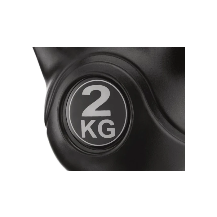 Гиря виниловая Gymtek 2кг черный