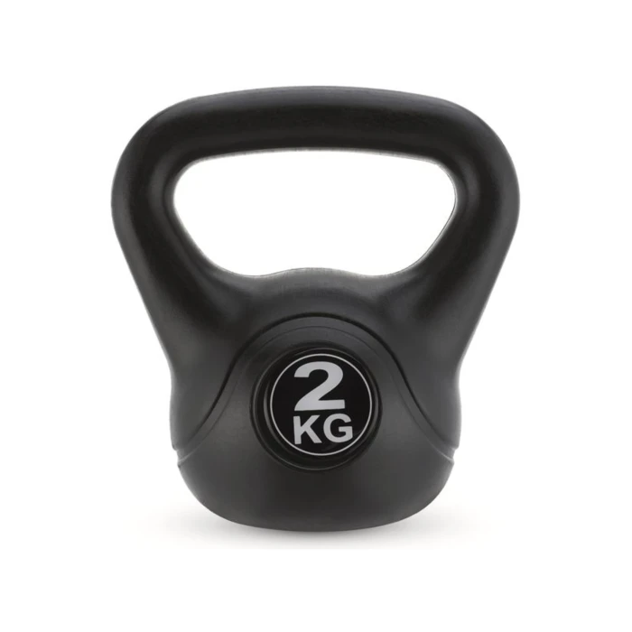 Гиря виниловая Gymtek 2кг черный