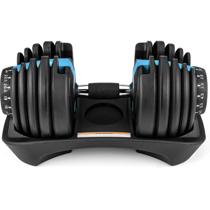 Гантель разборная регулируемая Gymtek 2,5-24кг синий