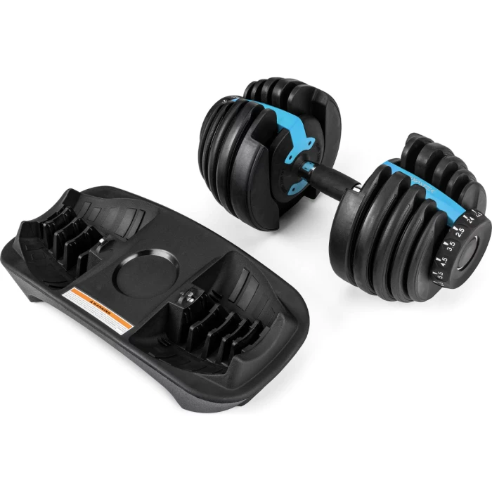 Гантель разборная регулируемая Gymtek 2,5-24кг синий