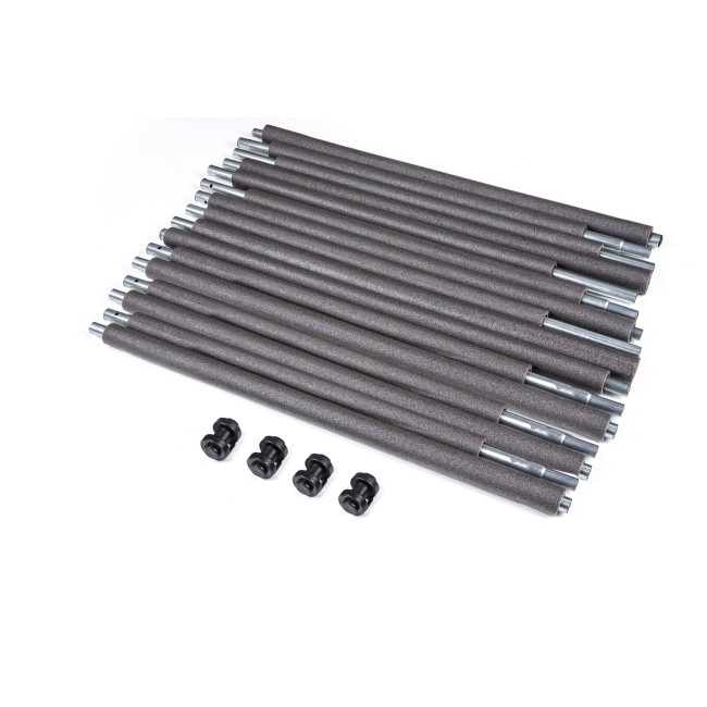 Батут Hop-Sport 16ft (488см) зелений із внутрішньою сіткою