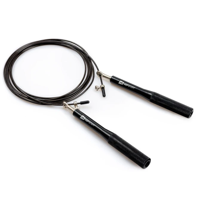 Скакалка Hop-Sport Crossfit с алюминиевыми ручками