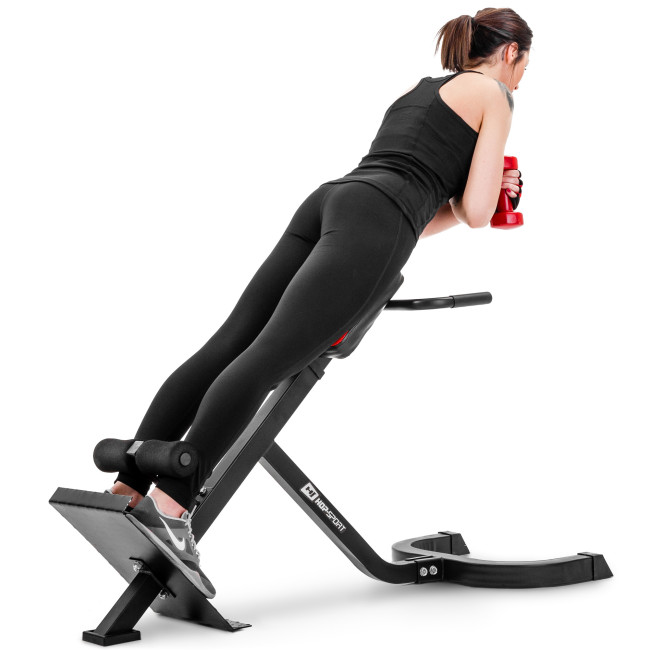 Лавка для гіперекстензії Hop-Sport HS-1018 з упорою