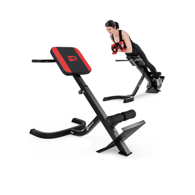 Лавка для гіперекстензії Hop-Sport HS-1018 з упорою
