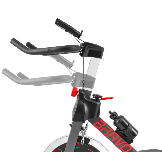 Спінбайк Hop-Sport HS-045IC Bravo червоний