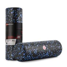 Роллер массажер (валик, ролик) заполнен Hop-Sport EPP 30см HS-P030SYG черно-синий