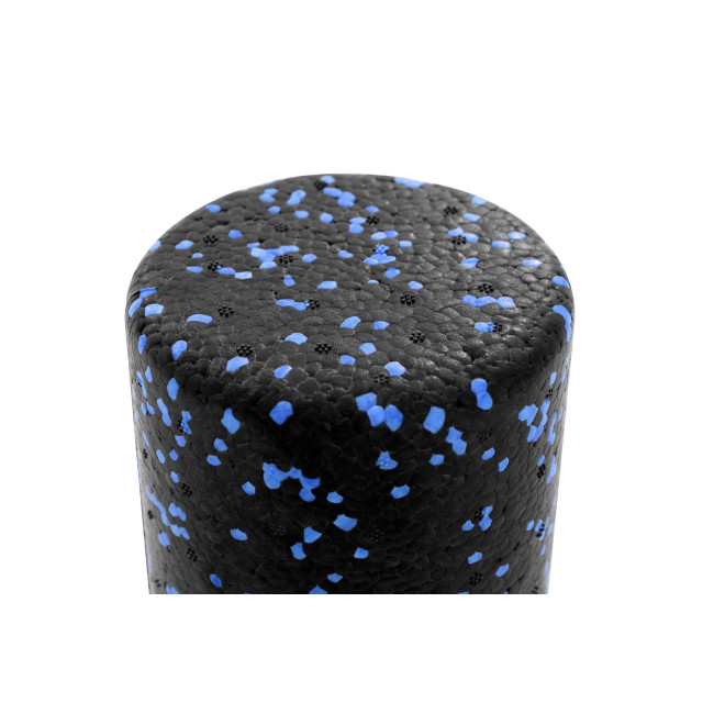 Роллер массажер (валик, ролик) заполнен Hop-Sport EPP 30см HS-P030SYG черно-синий