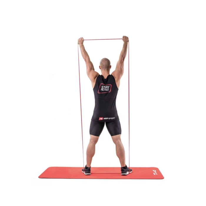 Резинка для фитнеса Hop-Sport 7-16кг HS-L013RR красная