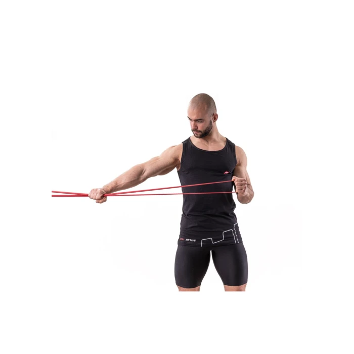 Резинка для фитнеса Hop-Sport 7-16кг HS-L013RR красная