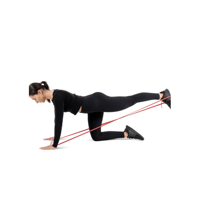 Резинка для фитнеса Hop-Sport 7-16кг HS-L013RR красная