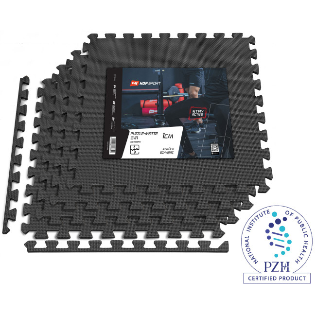 Мат-пазл Hop-Sport EVA 1см HS-A010PM - 4 частей