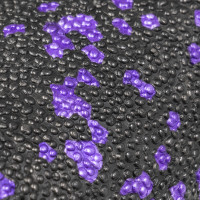 Мини массажный ролик (валик, роллер) Hop-Sport EPP 15см HS-P015YG черно-фиолетовый