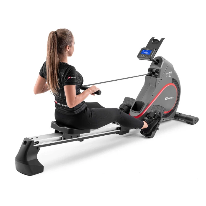 Гребной тренажер Hop-Sport HS-095R Spike серый