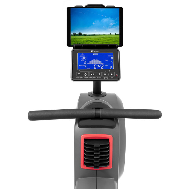 Гребний тренажер аеромагнітний Hop-Sport HS-100AR Roam сірий+ мат