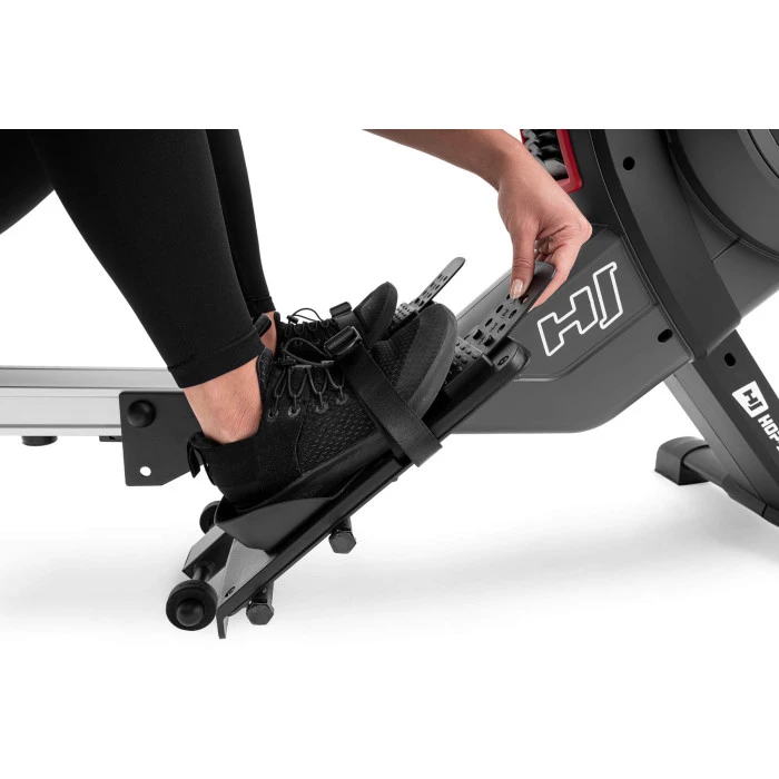 Гребний тренажер аеромагнітний Hop-Sport HS-100AR Roam сірий+ мат