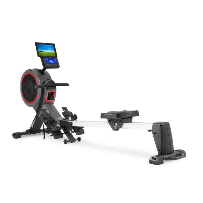 Гребний тренажер аеромагнітний Hop-Sport HS-100AR Roam сірий+ мат
