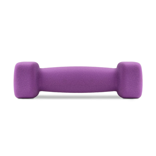 Гантелі для фітнесу неопренові квадратні Hop-Sport HS-V010DS 2х1кг