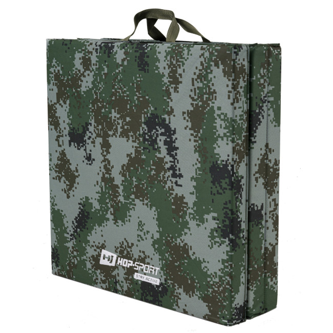 Мат гимнастический Hop-Sport HS-065FM 5см жесткий хаки