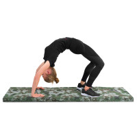 Мат гимнастический Hop-Sport HS-065FM 5см жесткий хаки