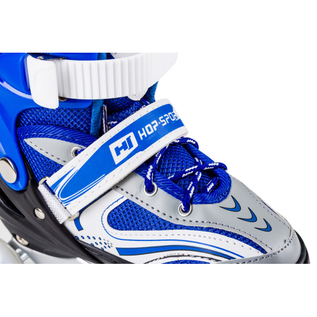 Роликовые коньки 3в1 Hop-Sport HS-8101 Speed M (размер) синие