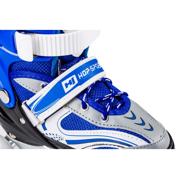 Роликовые коньки 3в1 Hop-Sport HS-8101 Speed M (размер) синие